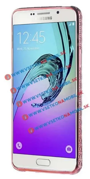Gumený kryt Samsung Galaxy A5 2016 DIAMOND ružový