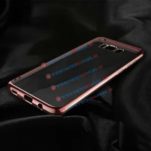 METALLIC Silikónový obal Samsung Galaxy S8 Plus ružový