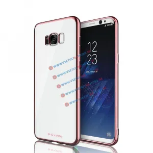 METALLIC Silikónový obal Samsung Galaxy S8 Plus ružový