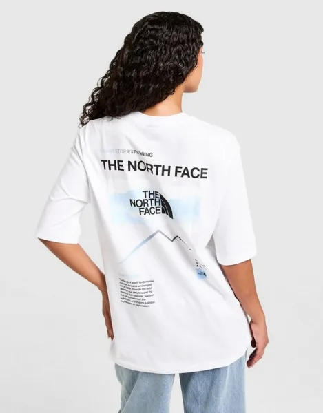 The North Face Tričko Oversize Gradient Flow