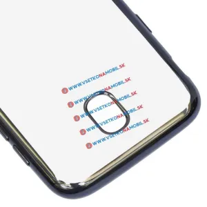 METALLIC Silikónový obal Samsung Galaxy J7 2017 (J730) čierny