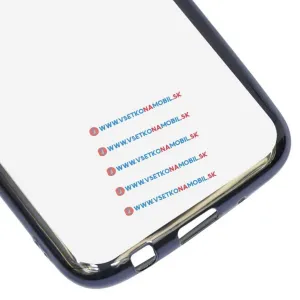 METALLIC Silikónový obal Samsung Galaxy J7 2017 (J730) čierny