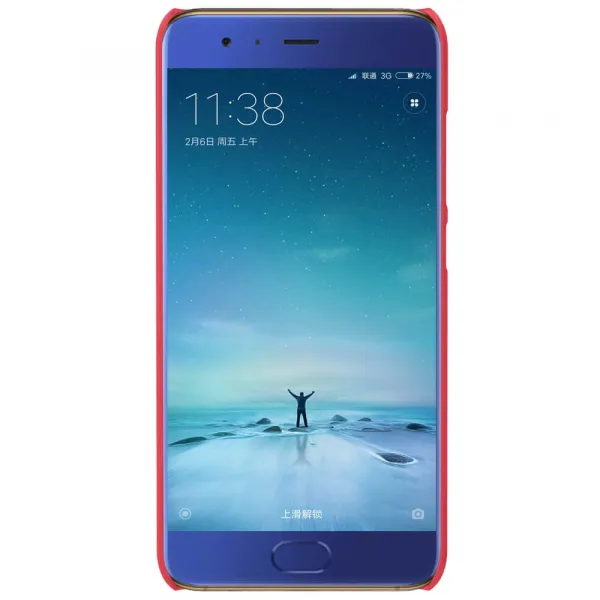 NILLKIN FROSTED Xiaomi Mi6 + ochranná fólia červený