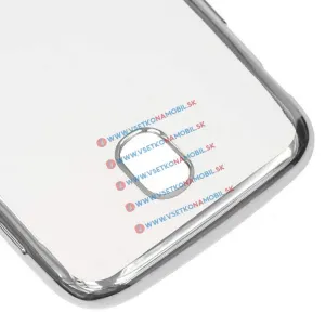 METALLIC Silikónový obal Samsung Galaxy J7 2017 (J730) strieborný