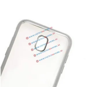 METALLIC Silikónový obal Samsung Galaxy J7 2017 (J730) strieborný