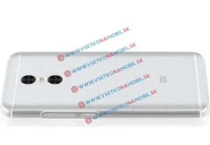 Priehľadný silikónový obal Xiaomi Redmi Pro