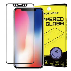 3D Tvrdené (temperované) sklo Apple iPhone XR / iPhone 11 čierne