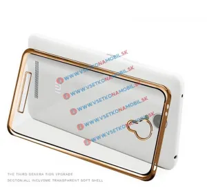 METALLIC Silikónový obal Xiaomi Redmi Note 2 zlatý
