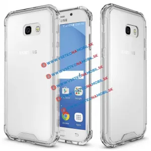 SHOCK Ochranný kryt Samsung Galaxy A7 2017 (A720) priehľadný