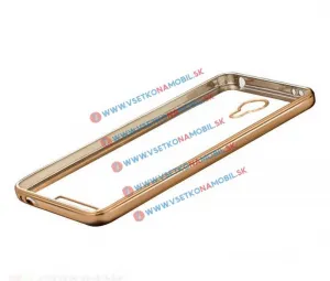 METALLIC Silikónový obal Xiaomi Redmi Note 2 zlatý