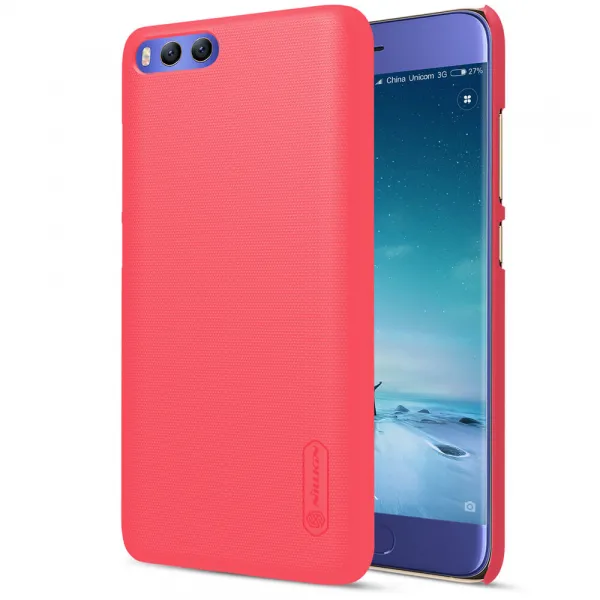 NILLKIN FROSTED Xiaomi Mi6 + ochranná fólia červený