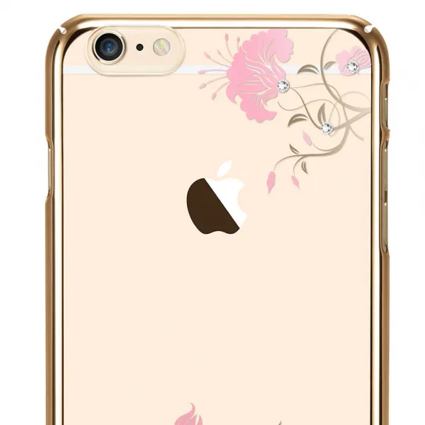 X-FITTED SWAROVSKI obal Apple iPhone 6 Plus / 6S Plus zlatý (0055)
