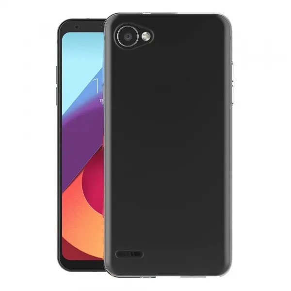 Silikónový obal LG Q6 priehľadný