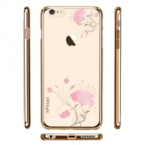 X-FITTED SWAROVSKI obal Apple iPhone 6 Plus / 6S Plus zlatý (0055)