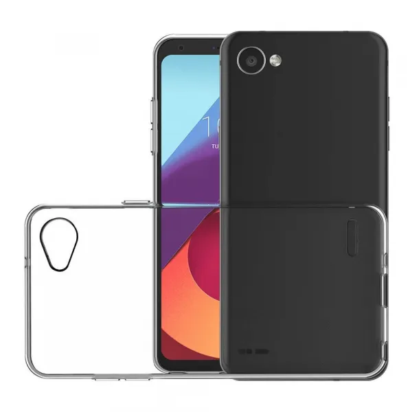 Silikónový obal LG Q6 priehľadný
