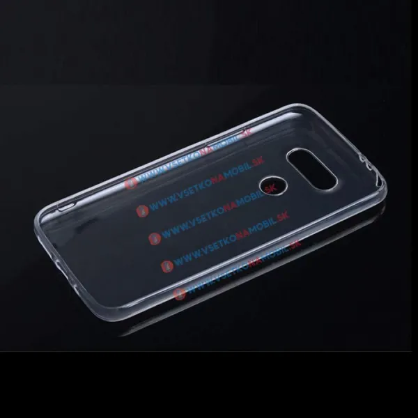 Silikónový obal LG V20 priehľadný