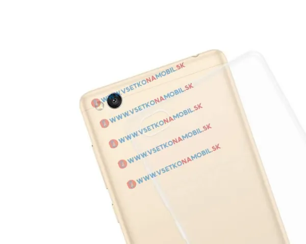 Silikónový obal Xiaomi Redmi 4A priehľadný