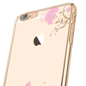 X-FITTED SWAROVSKI obal Apple iPhone 6 Plus / 6S Plus zlatý (0055)