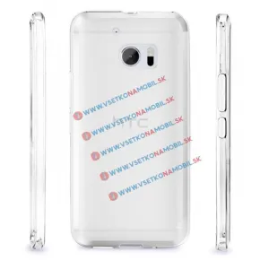 Silikónový obal HTC Lifestyle 10 priehľadný