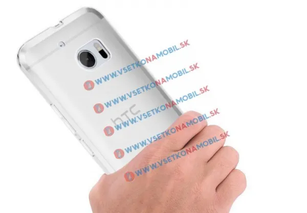 Silikónový obal HTC Lifestyle 10 priehľadný