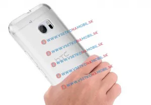 Silikónový obal HTC Lifestyle 10 priehľadný