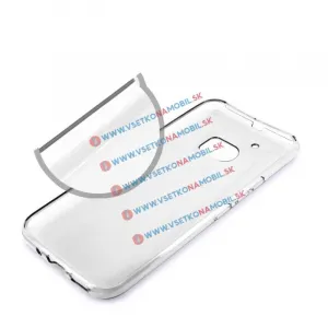 Silikónový obal HTC Lifestyle 10 priehľadný