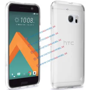 Silikónový obal HTC Lifestyle 10 priehľadný