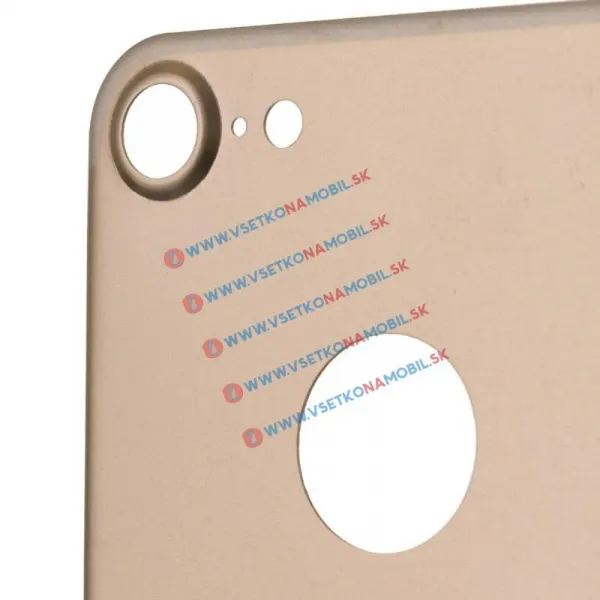 3D ALU Temperované sklo (PREDNÉ + ZADNÉ) Apple iPhone 7 zlaté