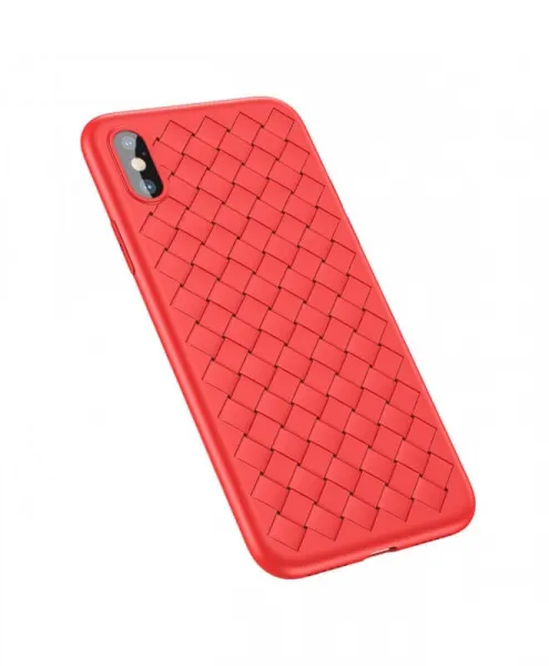 BASEUS BV WEAVING obal Apple iPhone X / XS červený