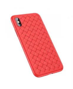 BASEUS BV WEAVING obal Apple iPhone X / XS červený