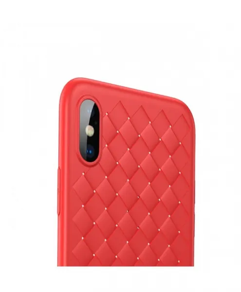 BASEUS BV WEAVING obal Apple iPhone X / XS červený