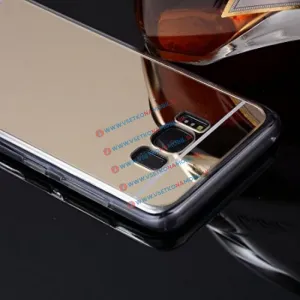 Zrkadlový silikónový obal Samsung Galaxy S8 Plus zlatý