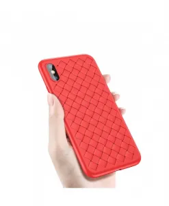 BASEUS BV WEAVING obal Apple iPhone X / XS červený