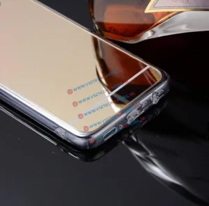 Zrkadlový silikónový obal Samsung Galaxy S8 Plus zlatý