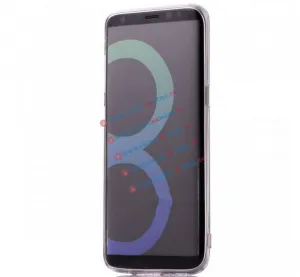 Zrkadlový silikónový obal Samsung Galaxy S8 Plus zlatý