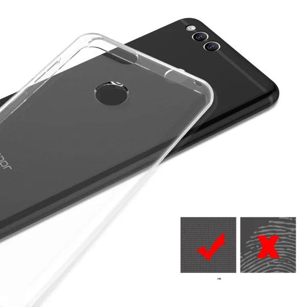 Silikónový priehľadný obal Honor 7X priehľadný