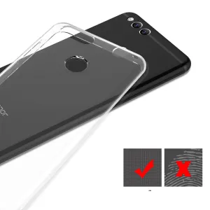 Silikónový priehľadný obal Honor 7X priehľadný
