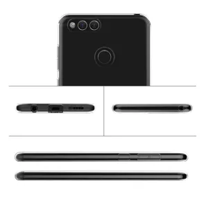 Silikónový priehľadný obal Honor 7X priehľadný