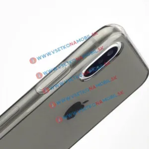 Silikónový obal Apple iPhone X / XS šedý