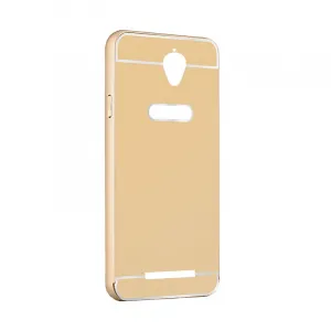 Ochranný zrkadlový obal Asus ZenFone Go 4,5" (ZC550TG) zlatý