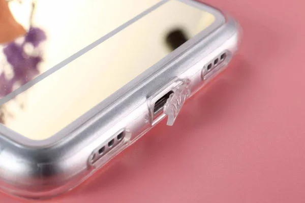 Zrkadlový silikónový o0bal Xiaomi Redmi 4A čierny