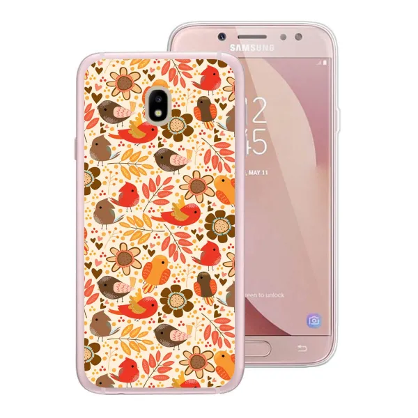 PROTEMIO MY ART kryt Samsung Galaxy J3 2017 (J330) BIRDS (004) (004)