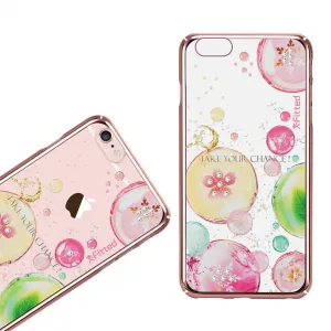 X-FITTED SWAROVSKI obal Apple iPhone 6 Plus / 6S Plus ružový (0050)
