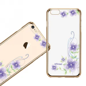 X-FITTED SWAROVSKI obal Apple iPhone 6 Plus / 6S Plus zlatý (0051)