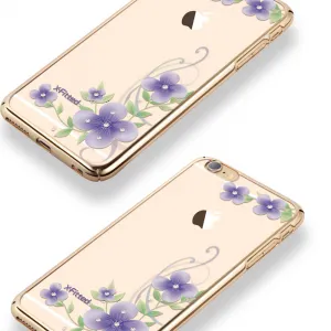 X-FITTED SWAROVSKI obal Apple iPhone 6 Plus / 6S Plus zlatý (0051)