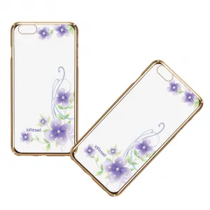 X-FITTED SWAROVSKI obal Apple iPhone 6 Plus / 6S Plus zlatý (0051)