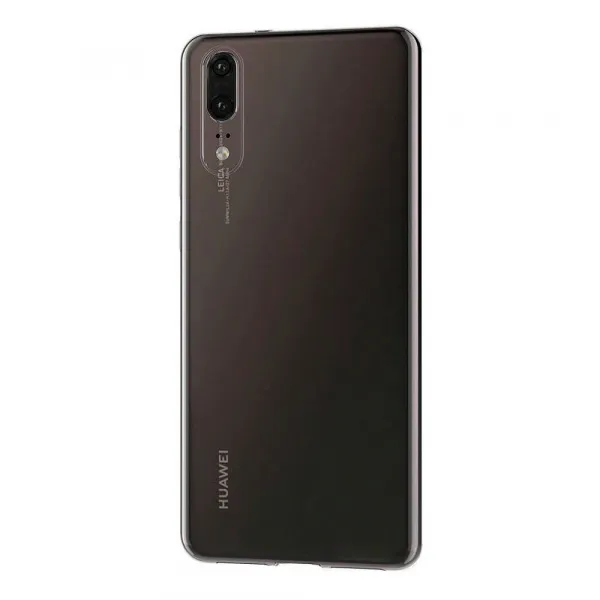 Silikónový kryt Huawei P20 priehľadný
