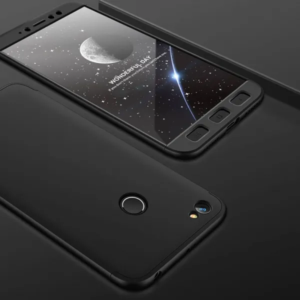 360° Ochranný obal Xiaomi Redmi Note 5A Prime čierny