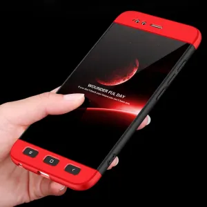 360° Ochranný obal Xiaomi Mi 5X / A1 čierny (červený)