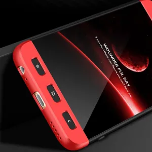 360° Ochranný obal Xiaomi Mi 5X / A1 čierny (červený)